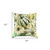 Homeroots Home Decor 20 Inches Green and White Thanksgiving Cotton Pillow with Embroidery and Beads