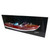 Homeroots Home Decor 12" Wood Brown Riva Aquarama Half Hull Hand Painted Decorative Boat