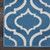 7' Gray Moroccan Power Loom Runner Rug Polypropylene Modern Style