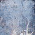 5' X 7' Blue and Black Abstract Non Skid Area Rug