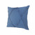 Homeroots Home Decor 18 X 18 Inches Cobalt Blue 100% Cotton Zippered Pillow