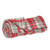 Red Woven Cotton Plaid Throw Blanket - 606114638711