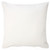 20" X 20" White And Black 100% Cotton Geometric Zippered Pillow