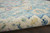 9' X 12' Ivory Floral Power Loom Area Rug Polypropylene