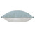 Homeroots Home Decor 20 X 20 Inches Corydalis Blue and Light Blue 100% Cotton Zippered Pillow