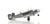 4" Gray and White Metal Hand Painted c1941 North American B-25 Mitchell Bomber Model Airplane