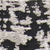 8' Black Gray And White Abstract Runner Rug