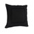 Homeroots Home Decor 20 X 20 Inches Black 100% Cotton Geometric Zippered Pillow