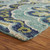 Homeroots Home Decor 5' x 7' Green Wool Floral Hand Tufted Area Rug