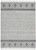 Homeroots Home Decor 8' x 11' Gray and Ivory Finish Geometric Hand Woven Area Rug With Fringe