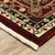 Homeroots Home Decor Oriental Runner Rug Red and Ivory  Fringe 2' x 10'