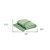 50" X 60" Green Woven Cotton Throw Blanket with Fringe