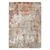 5' X 8' Ivory Red And Gray Abstract Area Rug