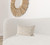 Homeroots Home Decor Canvas Beige And White Lumbar Accent Pillow Cover, Beige and White, 13 x 21 Inch