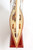 Homeroots Home Decor 31" Wood Brown Endeavour Yacht Hand Painted Sculpture