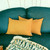 Homeroots Home Decor Set Of Two 12 x 20 Inches Yellow Polyester Zippered Pillow Cover