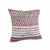 Homeroots Home Decor 20 X 20 Inches Red Green Blue Yellow Orange and Pink Polyester Geometric Zippered Pillow