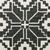 Homeroots Home Decor 20 X 20 Inches Blue, Navy, Gray, and White 100% Cotton Geometric Zippered Pillow