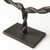 Black Metal Braided Sculpture - 808230025561