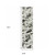 Homeroots Home Decor 2' x 8' Abstract Runner Rug, Charcoal and White, Power Loom Stain Resistant