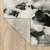 Homeroots Home Decor 2' x 8' Abstract Runner Rug, Charcoal and White, Power Loom Stain Resistant