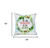 Homeroots Home Decor Set of 4 Tis the Season Christmas Throw Pillow Covers, 18x18 Inches, Set of 4