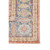 8' Coral Floral Power Loom Runner Rug - 606114769286