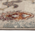 2' X 3' Beige Rust and Navy Oriental Power Loom Area Rug