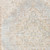 8' Tan And Gray Medallion Distressed Runner Rug