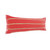 Homeroots Home Decor 14 X 36 Inches Red and Tan 100% Cotton Zippered Pillow