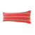 Homeroots Home Decor 14 X 36 Inches Red and Tan 100% Cotton Zippered Pillow