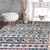 Homeroots Home Decor 8' x 10' Ivory Geometric Power Loom Area Rug