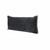 14" X 36" Black Cotton Throw Pillow