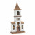 25" Brown and White Church Figurine - 606114743262