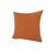 Homeroots Home Decor 20 X 20 Inches Orange and Dark Orange 100% Cotton Diamond Zippered Pillow