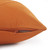 Homeroots Home Decor 20 X 20 Inches Orange and Dark Orange 100% Cotton Diamond Zippered Pillow