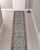 Homeroots Home Decor 2' x 10' Oriental Power Loom Runner Rug, Blue Red Green and Gold