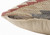 Homeroots Home Decor 18 X 18 Inches Blue, Cream, and Red 100% Cotton Geometric Zippered Pillow