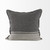 Homeroots Home Decor Light And Dark Gray Cushion Cover, Light Gray and Dark Gray, 20 Inch