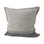 Homeroots Home Decor Light And Dark Gray Cushion Cover, Light Gray and Dark Gray, 20 Inch