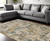 Homeroots Home Decor 9' X 13' Blue and Green Abstract Non Skid Area Rug