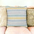 Homeroots Home Decor Set of Two 18 X 18 Inches Yellow Beach Chevron Cotton Zippered Pillows