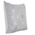 Homeroots Home Decor 20 X 20 Inches Pale Gray and White 100% Cotton Geometric Zippered Pillow