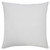 Homeroots Home Decor 20 X 20 Inches Pale Gray and White 100% Cotton Geometric Zippered Pillow