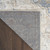 4' X 6' Denim Blue Oriental Power Loom Washable Area Rug