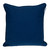 Homeroots Home Decor 20 X 20 Inches Blue Geometric Cotton Zippered Pillow