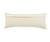 Homeroots Home Decor 14 X 36 Inches Golden Yellow and Cream 100% Cotton Zippered Pillow