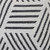 20" Black And White Cotton Geometric Throw Pillow Home Accent