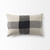 Homeroots Home Decor Beige And Black Plaid Pattern Lumbar Throw Pillow Cover, Beige and Black, 13 x 21 Inch