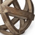 8" Brown Polyresin Tabletop Sculpture